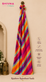 Rainbow-Rajasthani-Saafa-7-Meters-Full-Length-View