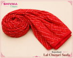 Rajasthani Lal Chunari Saafa